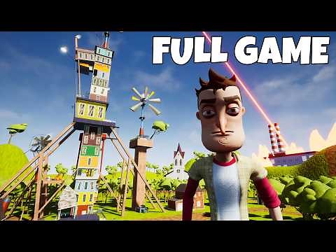 Hello Neighbor - Tall House | Full Game Walkthrough