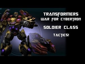 Transformers War for Cybertron - Soldier Tips & Tricks - Demolishor & Scattershot Gameplay