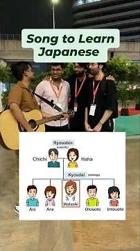 The Japanese Family Tree Song! #watashi