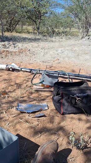 my failed borehole attempt, worst pain.#expensivemistakes #farming #borehole