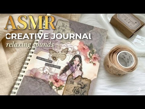 ASMR Creative Journal | Relaxing Paper & Scrapbook Sounds for Sleep (No Ads)