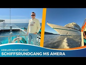 The MS Amera is so beautiful – tour of the entire ship
