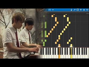 [Synthesia] Monstar 몬스타 - Canon in C 캐논 변주곡 (duet) 두 사람 jazz