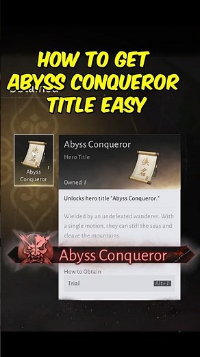 How to Get Abyss Conqueror Title EASY | Where Winds Meet #gameonixx