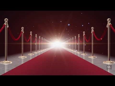 Red Carpet Background Loop Video || MS Animated Videos ||