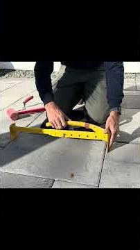 How to remove large paver to repair a paver patio #landscapingideas