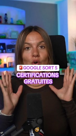 Dealabs on Instagram: "GOOGLE SORT 5 CERTIFICATIONS GRATUITES À AJOUTER À TON CV #dealabs #gratuit"