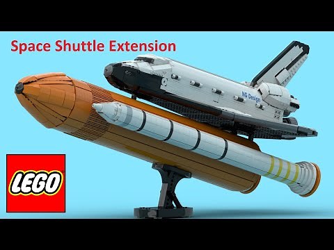 MOC LEGO Complete Space Shuttle Discovery 10283