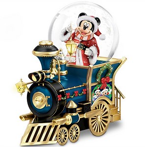 Mickey Mouse Snow Globe Train: Santa Mouse Is Comin' To Town | Chip and Company