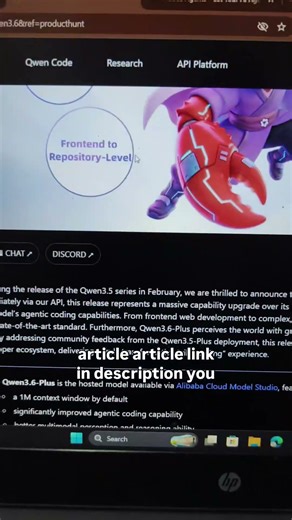 Qwen3.6-Plus Launch 🚀 | 1M Context AI for Coding Agents & Multimodal Power!