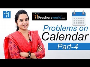 Aptitude Made Easy - Problems on Calendar -4, Basics and Methods, Shortcuts, Time and Date