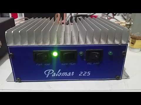Palomar 225 Mobile Amplifier Blue Version.
