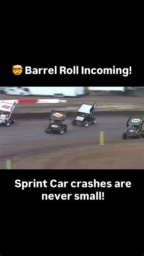 1.4K views · 560 reactions | Sprint Car Chaos  One small tap on the right rear and it’s liftoff!  Sprint car racing doesn’t forgive! Close quarters racing can lead to disaster in an instant! #SprintCar #DirtTrackRacing #RacingLife #FlippedOut #FullSend #AllGasNoBrakes #SprintCarNation #RaceDayDrama #WheelsUp #TrackAction #Flip #Crash #Motorsport #SprintCarCrash #sprintcarcrash | Alex Karpowicz Racing | Facebook