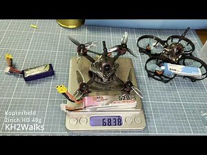 KH2walks 2inch 2S HD digital toothpick FPV freestyle quad 40 grams