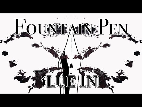 Vinta Night Sky Shimmer Tala Fountain Pen Ink Review #fountainpenink #fountainpens