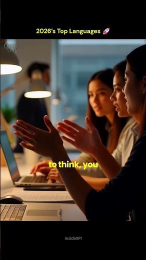 Best Programming Language to Learn in 2026 🔥 | InsideXP!