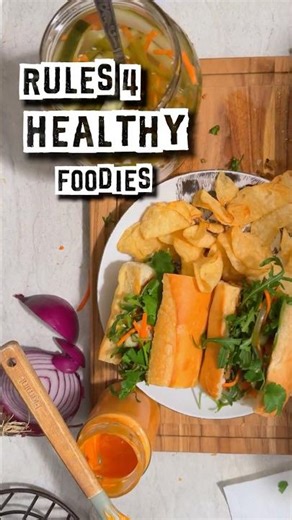 Healthy Foodie Rule #1: Flavor Comes First | Vegan Bánh Mì