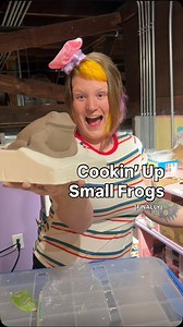 I’ll be a Chef for Halloween 🐸 . Small frog mold is a totally success! Working on having 10 sets ready to go…. then we can REALLY start a frog army!! Just wait until you see smol frog as a mushroom ♥️😭🍄 #slipcasting #potteryprocess #frogart #originaldesigns #handmadeceramic #frogcore | Kalliope Yvonne Ceramics