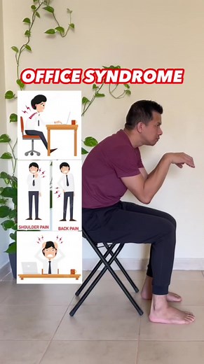 586K views · 10K reactions | Office syndrome relief! . . #office #officesyndrome #neckpainrelief #neckpain #neckpaintreatment #headacherelief #backpain #backpainrelief #stiffness #physicaltherapy #physiotherapy | Physical Therapy Session | Facebook