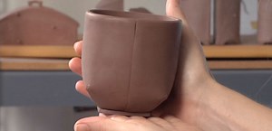 How to Slab Build a Simple Darted Cup