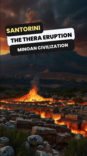 The Thera Eruption: One of the Most Powerful Volcanic Events