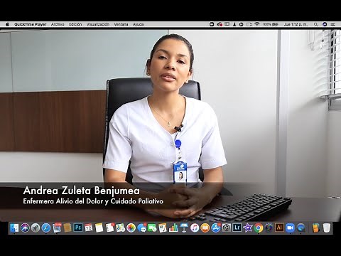 Código Lila y Atención al fallecimiento en paciente COVID-19. Enfermera Andrea Zuleta Benjumea