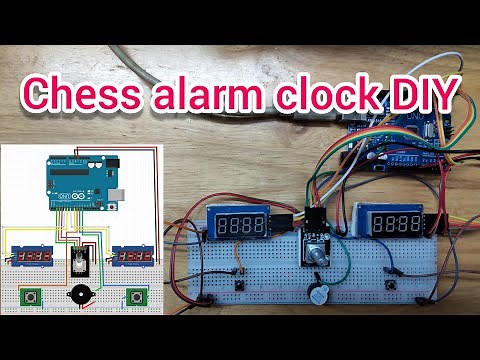 How to make Chess Alarm Clock DIY using Arduino