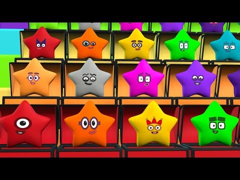 Numberblocks 1 ~ 100 Stars Learn to Count Number Patterns