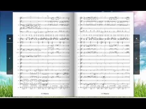 Whatever (from Oasis) for Choir, Band and Orchestra