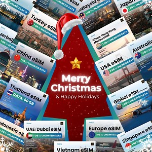 Wherever your holiday travels take you, stay effortlessly connected with Matrix📱 Stay connected. Stay safe. Celebrate globally.✈ Merry Christmas and Happy Holidays!❤️🌍 . . . . #esim #christmas #network #matrix #safetravels #ConnectivitySolutions #matrixesim #travelawesome #tipsandtricks #travelhacks | Matrix Cellular Services