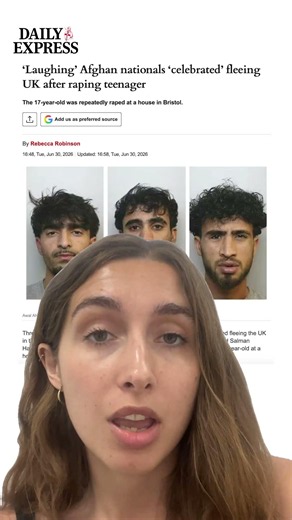 Afghan nationals 'laugh' and ‘celebrate’ whilst fleeing UK after raping teenager in Bristol