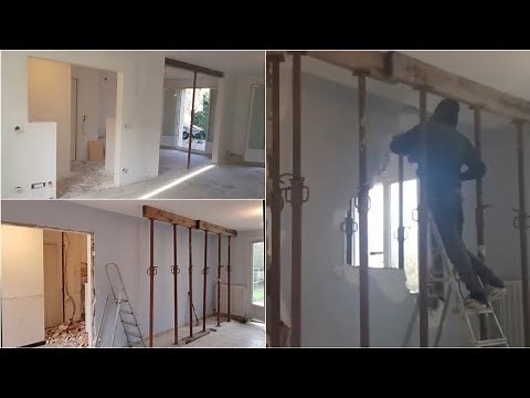 Une ouverture dans un mur porteur