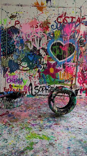 🎨 Embraced my creative side last week with my awesome mom at @Shot of Art in the heart of Midtown Manhattan! 🌆💫 We had a blast exploring their arts and entertainment studio, where they offer a wide range of fun classes like paint balloon shooting, dripping, fluid art, and the one we couldn't resist – spin art! 🎯🌀 It was an absolute whirlwind of colors and laughter – memories we'll cherish forever! 😍✨ If you're on the lookout for the perfect summer outing with friends or family, I can't rec
