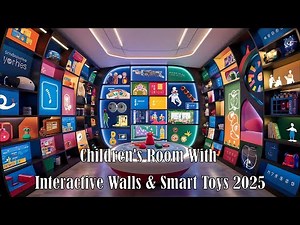 Children's Room with Interactive Walls and Smart Toys 2025