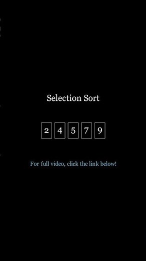 selection sort #selectionsort #python #dsa #datastructures #algorithms #sortinginpython
