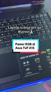 Pamer RGB di Asus TUF A15: Laptop Gaming Keren