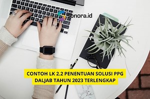 Contoh LK 2.2 Penentuan Solusi PPG Daljab Tahun 2023 Terlengkap - Sonora.id