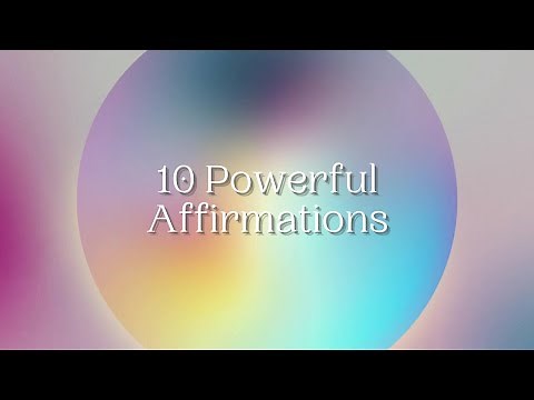 10 Powerful Affirmations that I Use Every Day | Fitness Motivation
