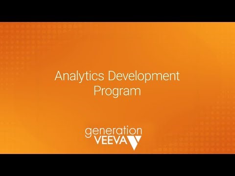 Generation Veeva - Analytics Development Program
