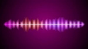 Sound Waves Background