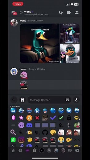 How to put a discord emojis gif in bio | need nitro | updated version #viral #discord #fyp #sub