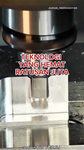 mesn pembuat lubang hex di komponen logam