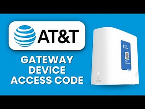 AT&T GATEWAY DEVICE ACCESS CODE 🔐 Find, Use & Recover Your Admin PIN Fast