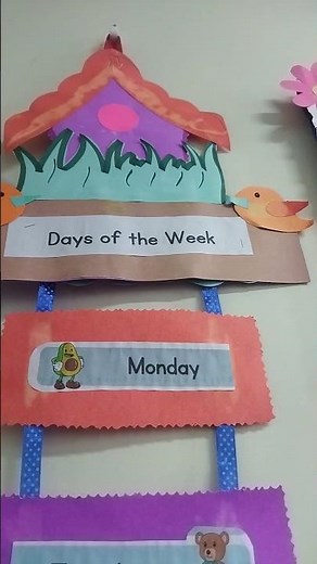 Easy Craft #new craft idea Decoration #Daysoftheweek
