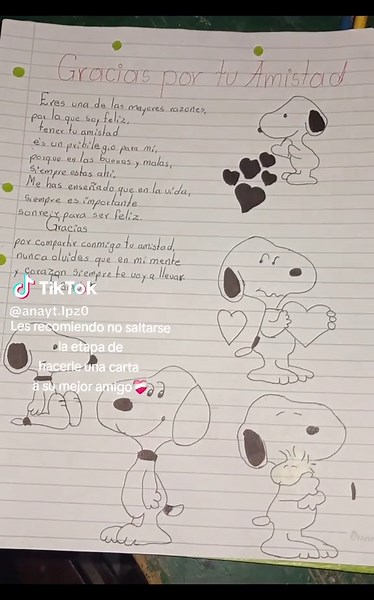 Carta a mi Mejor Amigo: Dedicatorias Especiales