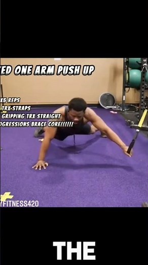 TRX Assisted One Arm Push Up: Step-by-Step Guide!