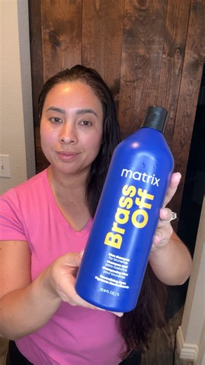 Watch Maxtix Brass off shampoo for Brunette on Amazon Live