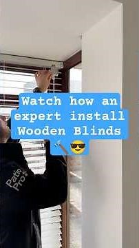 This is How a Pro Installs Wooden Blinds (Nick Makes It Look Easy!) 🧰🪚