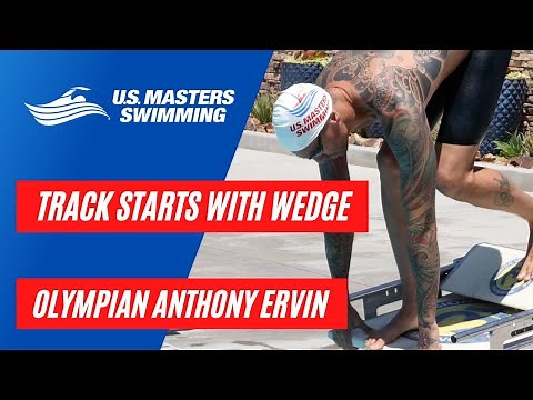 Improve Your Starts Using a Wedge with Olympian Anthony Ervin - Quick Starts for Swimmers!