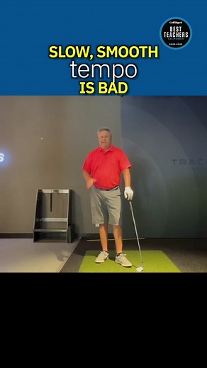 Slow, smooth tempos are a bad idea. There are a lot of reasons why amateurs pick this up as a potential solution to their issues. One is that just about all tour pros have swings that appear graceful and relatively smooth. This doesn't make them slow. That part is an illusion. They have little wasted motion in their swings which makes them appear a lot less violent than they are. Two,